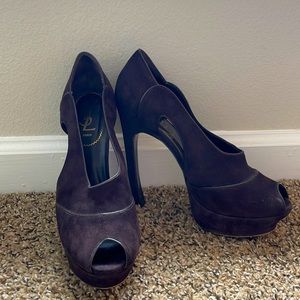 YSL Purple Pumps Size 40